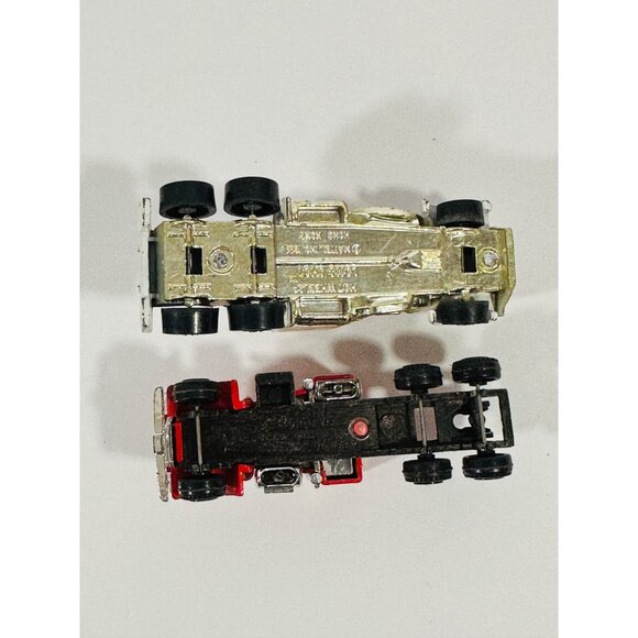 Zee Zylmex Big Rigs Peterbilt California Hauler Semi & Hot Wheels Blackwall 1982 - Picture 9 of 9